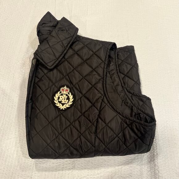 Ralph Lauren puffer vest in black women XL - Picture 1 of 9